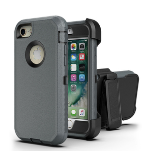 <span class=keywords><strong>Cover</strong></span> per <span class=keywords><strong>iPhone</strong></span> <span class=keywords><strong>6</strong></span> +/7 +/8 + custodia protettiva antiurto ibrida a 3 strati per IP 8 <span class=keywords><strong>Plus</strong></span> custodia antiurto per telefono con clip - Product Image 6