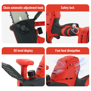 Rechargeable Mini Chainsaw 8 Inch <b>Cordless</b> Electric DIY Industrial Grade Brushless Motor 600W OEM - Product Image 3