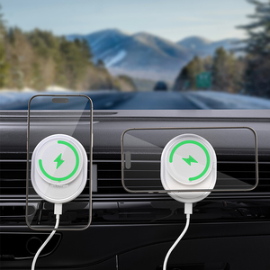 Factory Wholesale 15W Qi2 Air Vent Fast Charging Phone Holder Magnetic Car Wireless <strong>Charger</strong> - Product Image 4