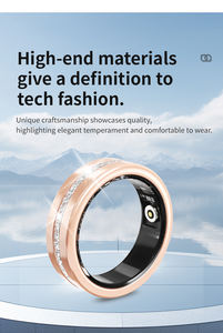 Anello Smart SHR 2026 con Controllo WiFi e App iOS, Monitoraggio Pressione Sanguigna, Frequenza Cardiaca, Sonno ed Emozioni, Controllo Remoto in Lega OEM - Product Image 6