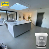 Peinture micro-ciment Saibaoli la plus populaire et largement utilisée pour revêtements de sol et plans de travail, microciment de construction