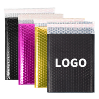 Emballage étanche entièrement imprimé avec logo personnalisé Sac biodégradable pour expédition Enveloppe rembourrée Sac postal à bulles