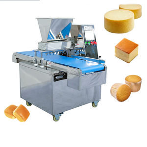 Machine à découpe automatique pour biscuits au caramel et petites gouttes Machine à découpe de gâteaux Distributeur de pâte à frire pour biscuits tranchés à la meringue - Product Image 2