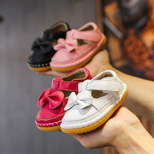 Bow Walking <b>Shoes</b> Baby and Toddler Sandals 0-1 Year Old Baby Sandals Baby Girls Toddler Soft Non - Product Image 4