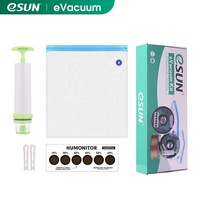 Bolsa de vacío para Kit de almacenamiento de filamentos, 15 bolsas + 1 bomba eléctrica, filamento de impresora 3D, bolsa de vacío que mantiene el filamento seco