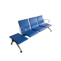 Chaise d'attente commerciale durable de haute qualité au meilleur prix YA-J240P, 3 places, en métal, pour aéroport, bureau, hôpital, école, gymnase, avec USB