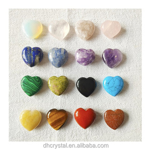 Bán Buôn Lớn Hình Trái Tim Khắc 30*30*12Mm Tự Nhiên Chữa Bệnh Tinh Thể Thạch Anh Đá Quý Bất Đá Crafting Pha Lê Khác Thủ Công Mỹ Nghệ - Product Image 6