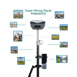 เครื่องมือสำรวจที่ดิน HI TARGET Vrtk2 GNSS RTK แบบไม่มีข้อผิดพลาด ราคาถูกที่สุด ระบบ GPS RTK - Product Image 1