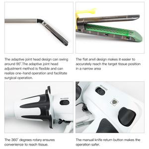 Tijeras Eléctricas Lineales de Corte y Grapado Quirúrgicas Desechables con Cabezal Giratorio - Product Image 4