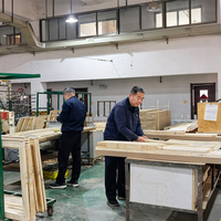 Porte intérieure en MDF apprêté blanc, style Shaker, insonorisée, en bois, moderne, avec panneaux en bois pour projet d'appartement