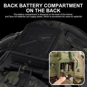 Cache-cou mobile pour casque tactique, camouflage, ajustement universel, insert de protection pour la tête - Product Image 6