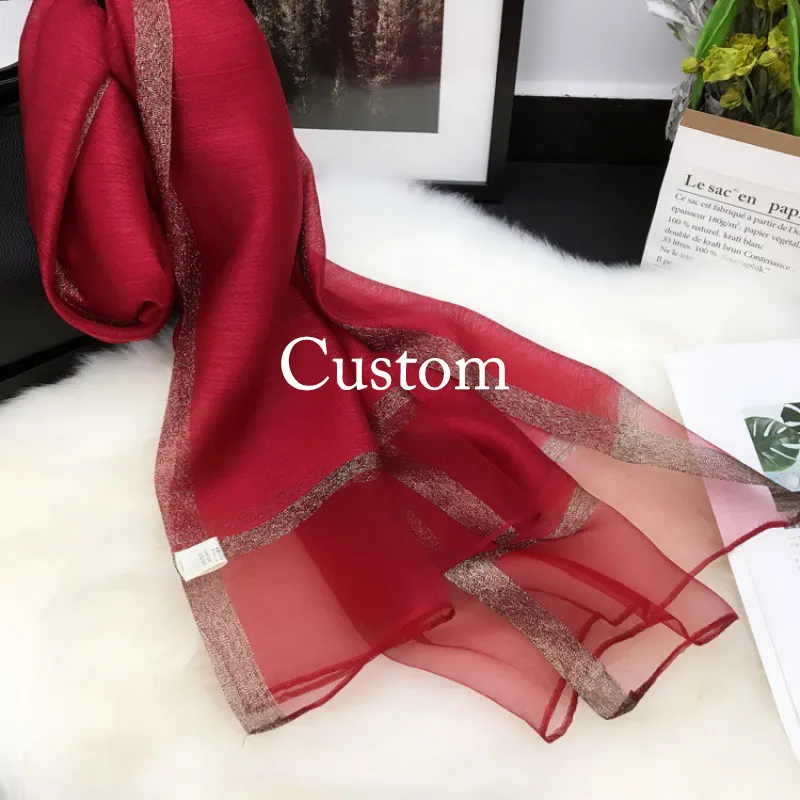 90*90 Manufacturer Breathable GRS Certification Designer Vintage Custom Polyester Silk Scarf for Women