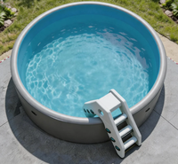 Piscine gonflable pour enfants, en PVC Drop Stitch, écologique, durable, portable, grande piscine familiale pour jardin, extérieur, adultes, 12 mois