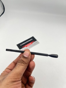 Pousse-cuticules double embout noir de qualité supérieure pour le retrait du vernis gel, outils de manucure et pédicure, nettoyage des outils d'art des ongles - Product Image 3