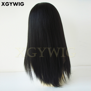 <span class=keywords><strong>วิก</strong></span>ผมมนุษย์ด้านหน้าแบบไม่มีกาวหมวกสีน้ำตาลขนาดกลาง10 "-30" 100% ชาวอินเดียฟรี - Product Image 6