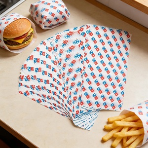 Papier de cuisson de haute qualité double face 40 g/m², enduit de silicone, résistant à la graisse, feuilles de cuisson enduites de cire pour l'emballage des sandwichs - Product Image 5