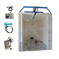 Peinture électrostatique pour revêtement en poudre de chaux