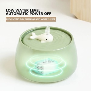 Hersteller-Großhandel: Zirkulierende, Geräuscharme und Gefilterte Futterautomaten für Haustiere, Automatische Trinkbrunnen und Futternäpfe aus Keramik für Katzen - Product Image 3