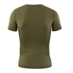 Camiseta negra <span class=keywords><strong>CP</strong></span> para hombre, camiseta de verano de secado rápido para deportes al aire libre - Product Image 5