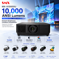 Projecteur de projection 3D pour mapping, fabricant ODM, 10 000 lumens ANSI WUXGA avec plusieurs options de lentilles