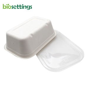 Bandeja de lona desechable, libre de PFAS, para bagazo de caña de azúcar, fabricante de placas - Product Image 4