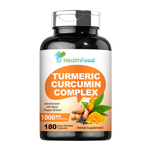 Complément standardisé à haute absorption pour le confort et la santé des articulations, avec complexe de curcuma et curcumine et extrait de poivre noir en capsules - Product Image 1