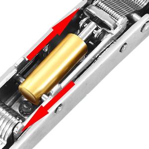 مفصلات خزائن هيدروليكية ذاتية الإغلاق من الفولاذ المقاوم للصدأ 1.2 مم، مفصلات مستقيمة للمطبخ والأثاث والمدارس والمستشفيات وغرف النوم والأماكن الخارجية - Product Image 4