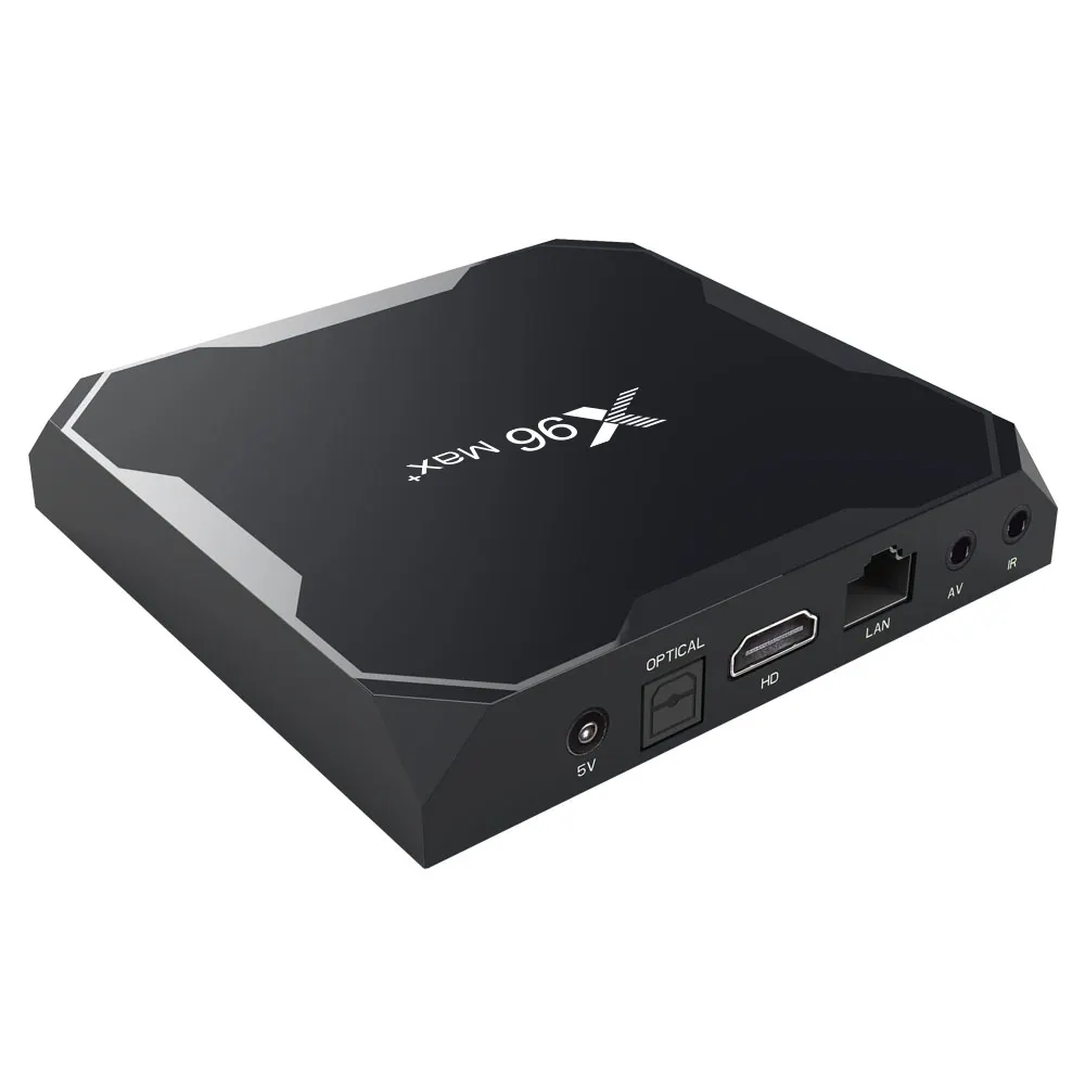 X96 Max Plus Amlogic S905X4 8K decodifica Video 4gb 64gb 32gb Smart Tv Box Android X96 Max + ricevitore satellitare Ultra