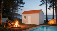 Skyacross Nouvelle Conception Structure en Acier Préfabriquée de Haute Qualité Cabane Durable Imperméable Rapide Moderne Luxe Conteneur Indépendant