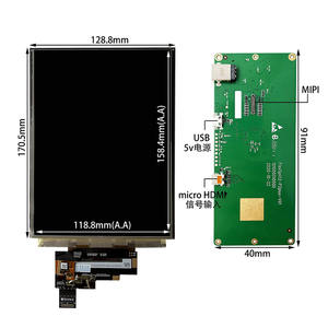 شاشة IPS مقاس 7.8 بوصة فائقة النحافة بدقة 1440×1920، شاشة OLED مرنة ومنحنية مع لوحة شاشة لمس - Product Image 2