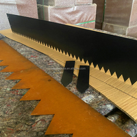 Borde Metálico para Jardín 	 Bordes de Acero Corten para Jardinería, Césped y Decoración de Jardín