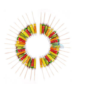 <span class=keywords><strong>Precio</strong></span> barato personalizado fiesta papel palillos de madera palillo cóctel paraguas para bebida - Product Image 4