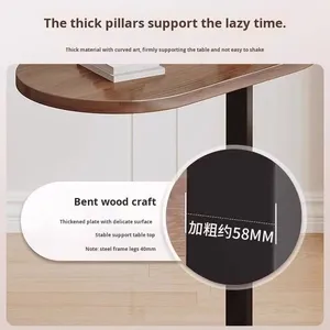 Customizable Solid Wood Top <strong>Wooden</strong> Frame Modern Simple Nordic Coffee <strong>Table</strong> for Living Room Bedroom <strong>Small</strong> Apartment - Product Image 3