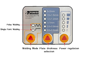 <span class=keywords><strong>Soldadora</strong></span> de Puntos Portátil FUNISI, Máquina de Soldadura de Puntos de Doble Cara - Product Image 2