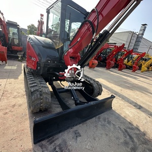 Vente chaude de mini-pelles hydrauliques d'occasion agricoles Yanmar <span class=keywords><strong>60</strong></span> Vio60 Vio55 6 tonnes d'occasion japonaises d'occasion - Product Image 3