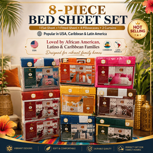 Ensemble de draps de lit en microfibre de luxe 8 pièces, taille king, imprimé, ensemble de literie pour la maison, vente en gros - Product Image 2