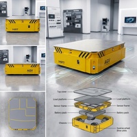 Robot AGV de Transporte de Palés MRT con Batería de Litio, Navegación Láser SLAM, Capacidad de Carga de 20 Toneladas para Manejo de Materiales