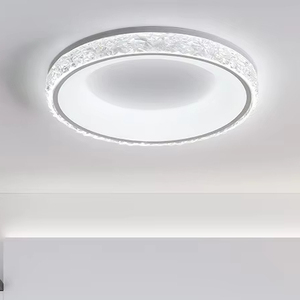 Popular and Beautiful Bedroom Living Room LED Ceiling Light White Acrylic Dining Room <strong>Study</strong> Room Ceiling <strong>Lamp</strong>