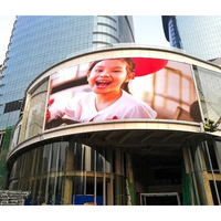 Affichage LED extérieur ultra-clair, couleur pleine, étanche IP65, micro-pitch 2,5 mm, résistant aux hautes températures, souple et pliable