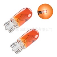 Ampoule halogène d'origine pour voiture, lampe T10 W5W, clignotant latéral, éclairage de porte, éclairage de plaque d'immatriculation, éclairage de lecture, petite ampoule à branchement rapide