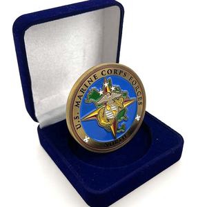 Pièce commémorative personnalisée en alliage de zinc, design antique, émail 3D plaqué or/argent, gravure <span class=keywords><strong>laser</strong></span> - Product Image 6