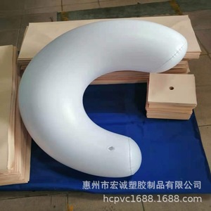Pvc <b>Inflatable</b> Half Pipe White Custom Made For <b>Advertising</b> - Product Image 2