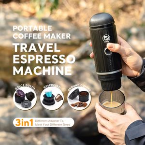 Machine à expresso USB Type C à chauffage rapide, 19 bars, rechargeable, mini machine <span class=keywords><strong>Nespresso</strong></span> portable avec sac de rangement - Product Image 3