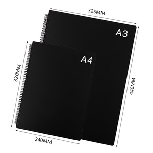 Carpeta para Partituras <span class=keywords><strong>A3</strong></span>, Carpeta de PP de Varias Páginas, Personalizable, Negra - Product Image 5
