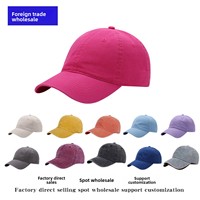 Gorra de Béisbol de Estilo Retro Americano para Adultos, Gorra de Sol de Color Sólido, con Logotipo Bordado e Impreso