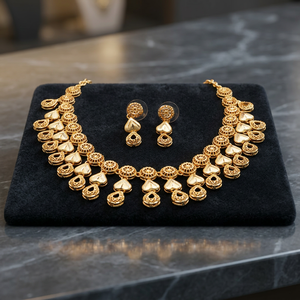 Collares de Moda al por Mayor, Joyería Chapada en Oro de 14K, 18K y 24K, Conjunto de Joyería Turca Tradicional, Joyería de Latón Chapada en Oro - Product Image 3