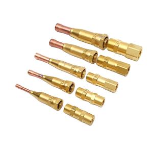 Fácil Instalación y mantenimiento Latón 3/8 <span class=keywords><strong>Gas</strong></span> natural La conexión rápida puede lograr fácilmente la precarga/vacío del refrigerante - Product Image 6