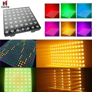 IP65 Vollfarb-7x7-Gold-Pixelmatrix-LED-Bühnenhintergrund mit DMX512-Steuerung, <span class=keywords><strong>200W</strong></span> Leistung, RGBW UV Pixel Display Board für Event-Bars - Product Image 6