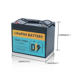 <span class=keywords><strong>12V</strong></span> 100Ah DJS LiFePO4バッテリーマリンボートRVゴルフカートディープサイクルバッテリー用<span class=keywords><strong>12V</strong></span>鉛酸交換用ソーラーバッテリーパック - Product Image 6