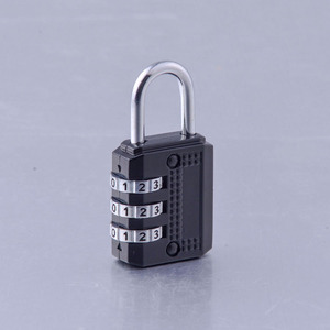 Jinhao Combination Padlock Zinc Alloy Rectangular 6.2mm Outdoor Mechanical <b>Lock</b> HB Series - Product Image 2